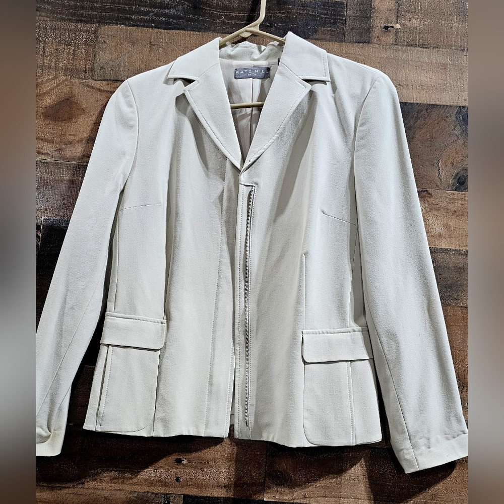 Kate Hill Petites 6P Blazer Natural color